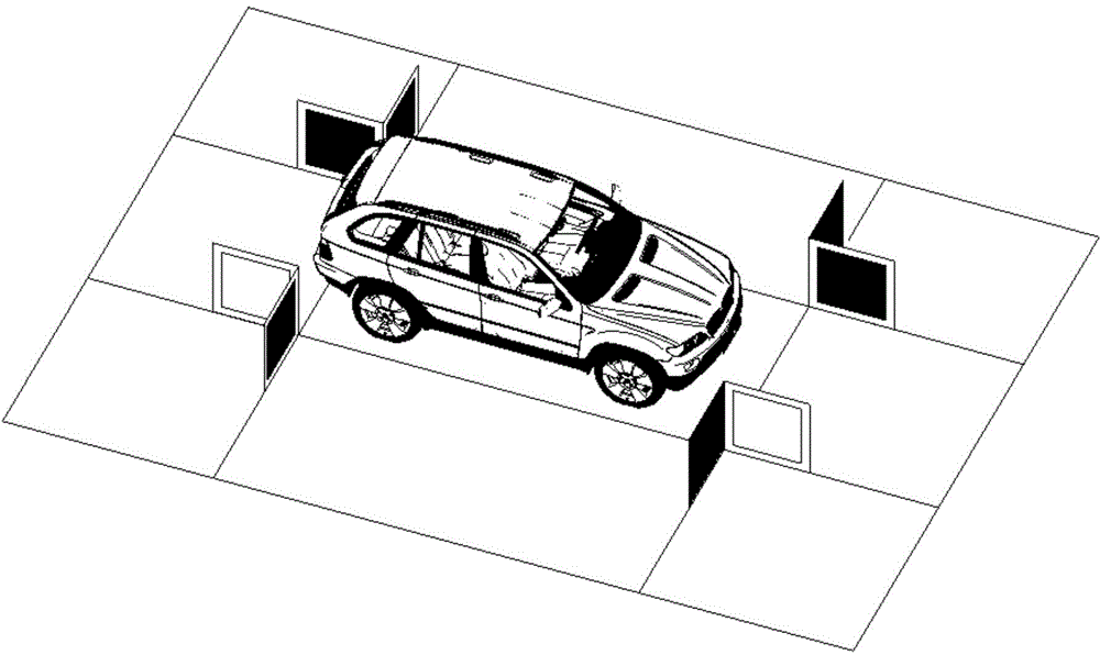 Parameter calibration method for cameras of vehicle-mounted all-round view system