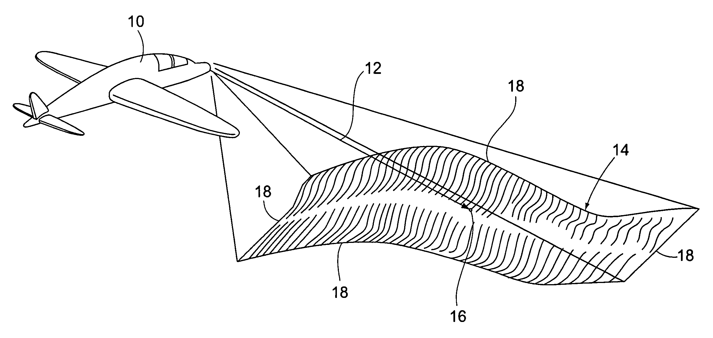 Method for generating a synthetic perspective image