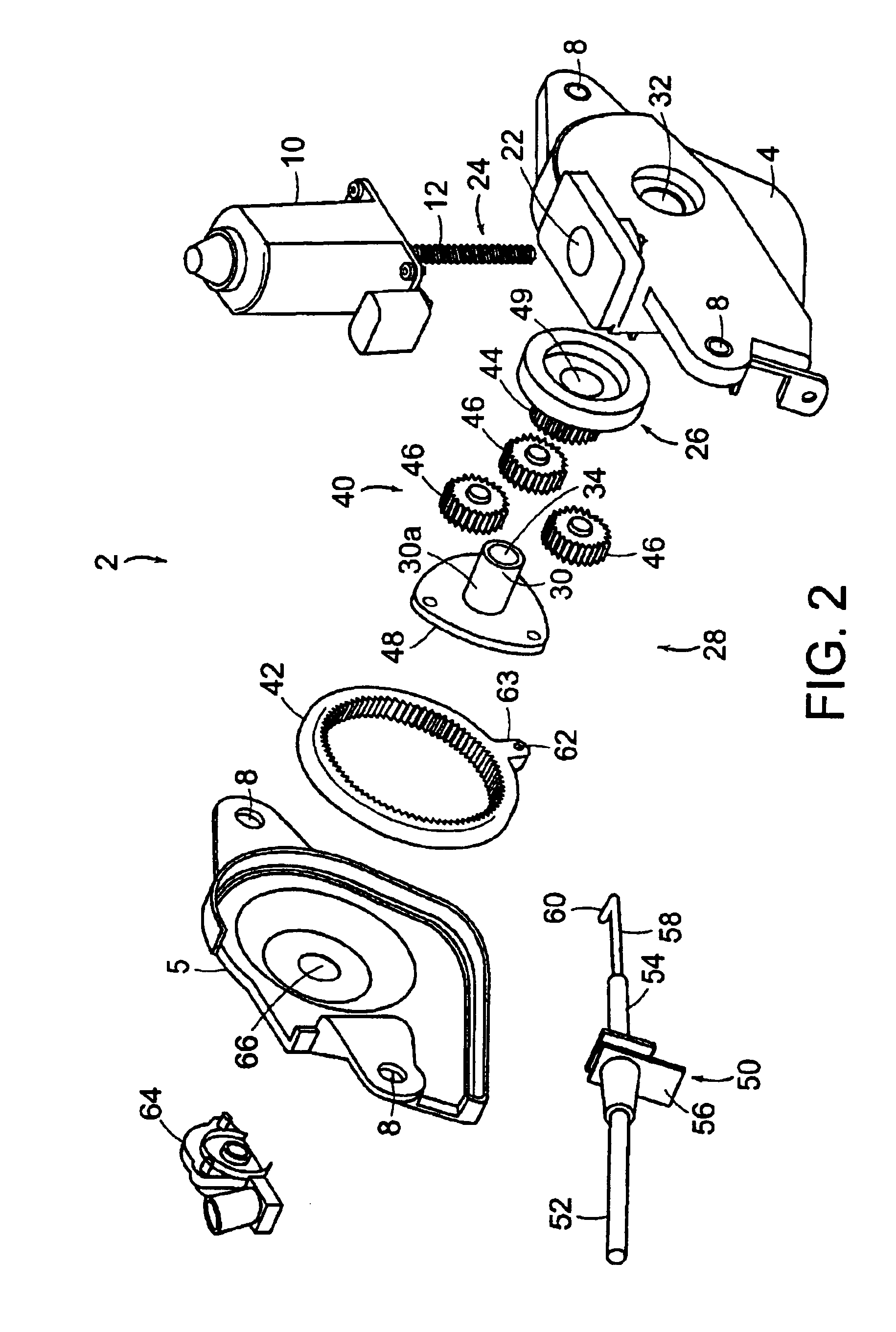 Shift-by-wire transmission actuator assembly