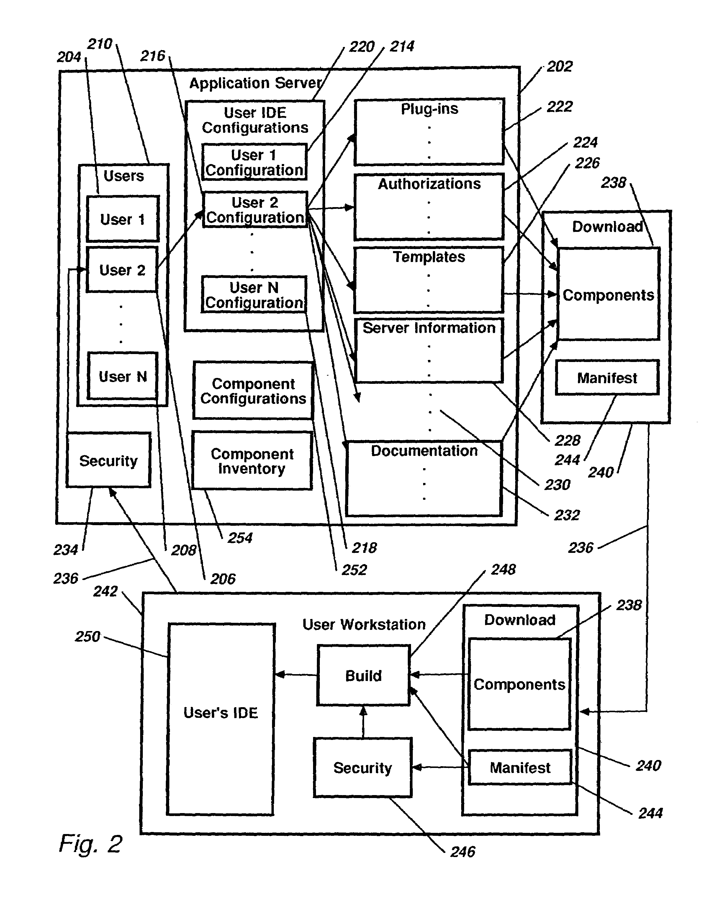 Method, system, computer program product, and article of manufacture for updating a computer program according to a stored configuration