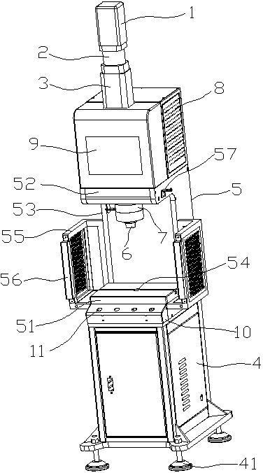 High-precision C-shaped press and control method thereof