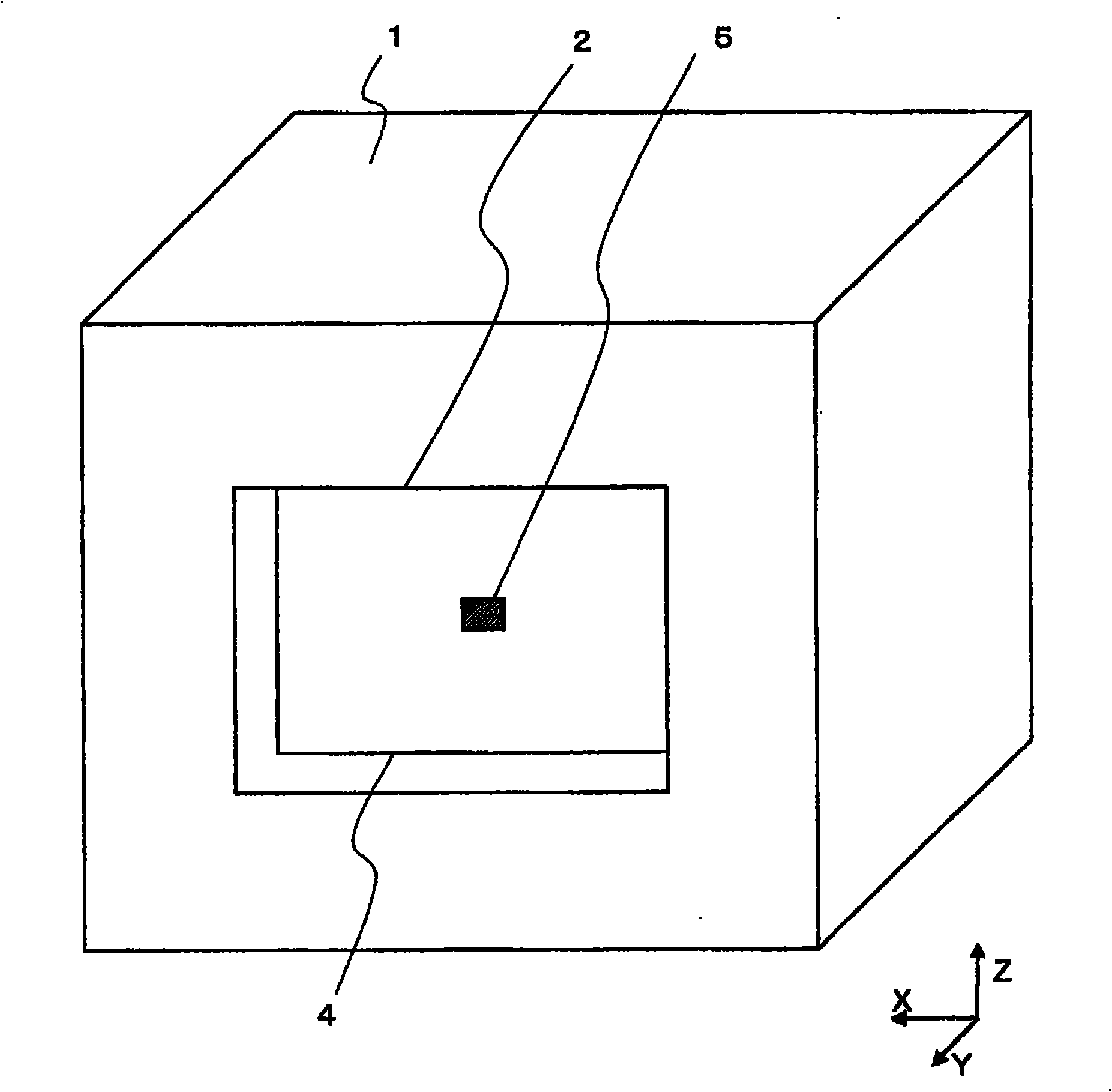 Device for filtering electromagnetic waves