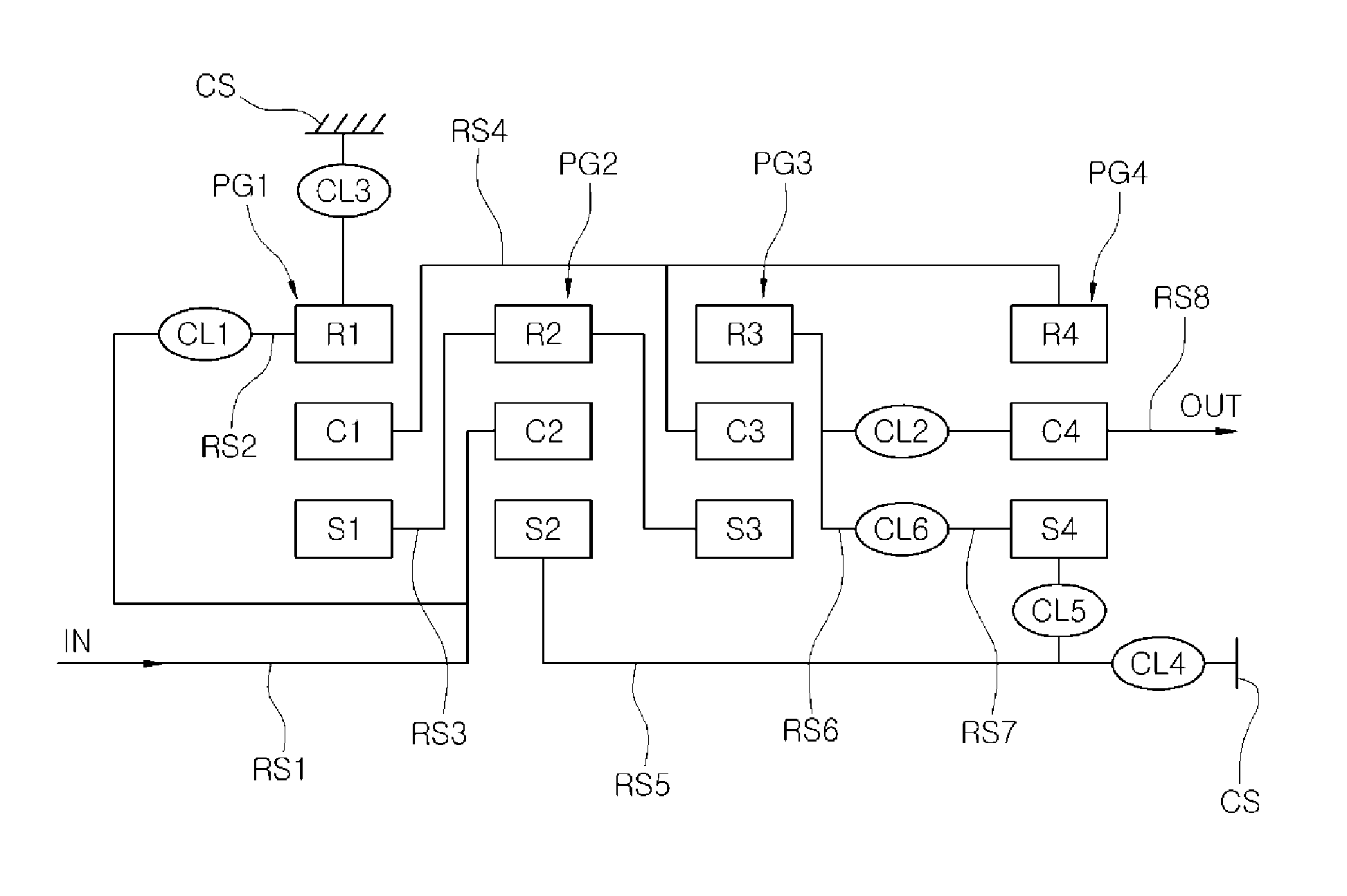 Multi-stage transmission for vehicle