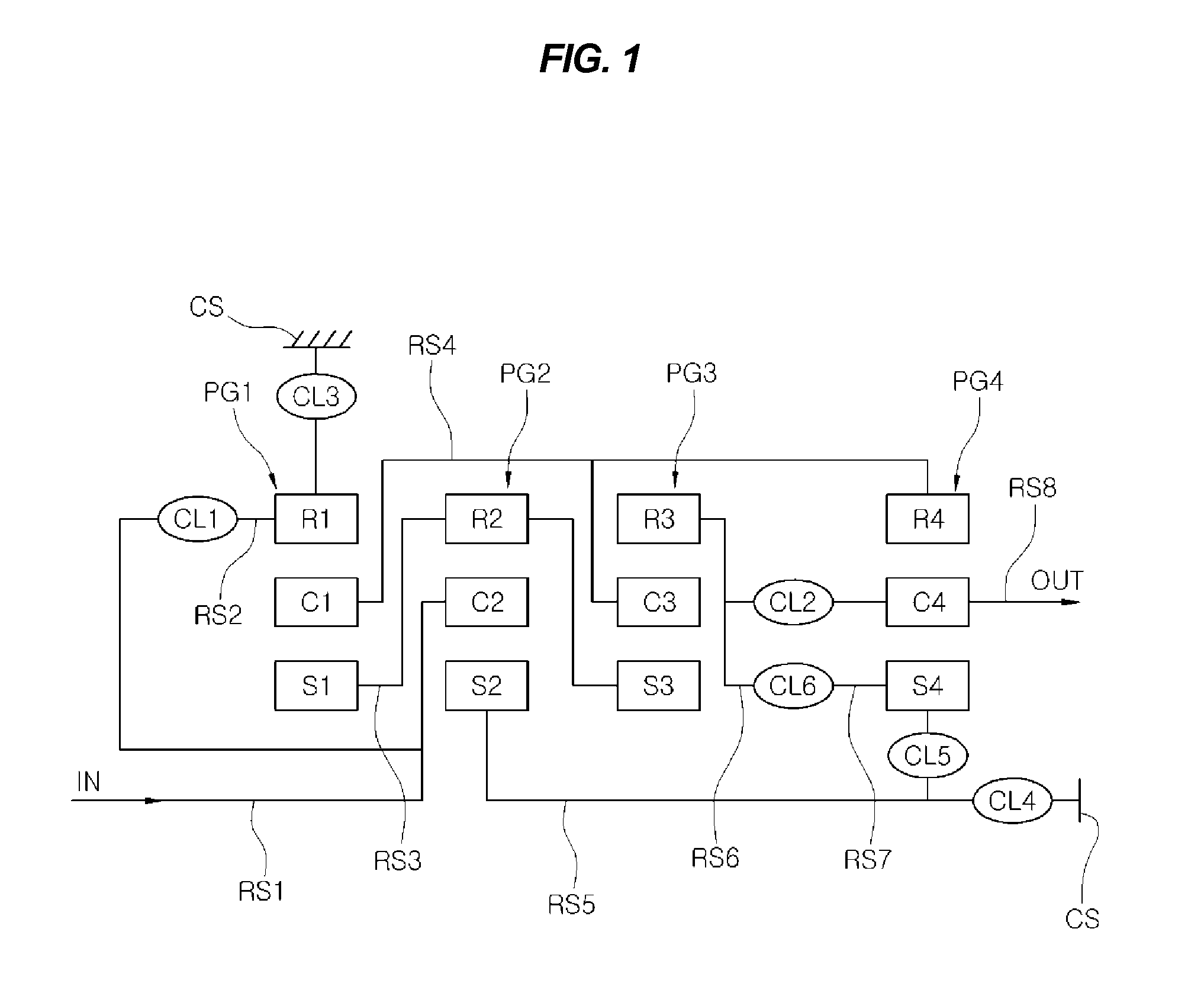 Multi-stage transmission for vehicle