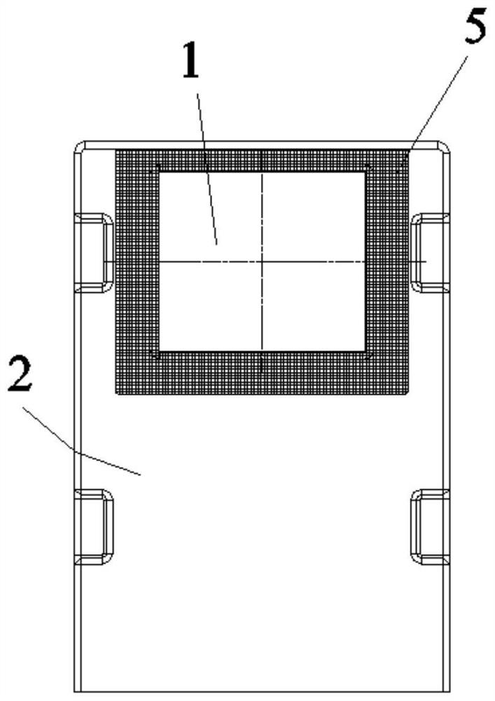 Manufacturing process of periscopic camera module shell