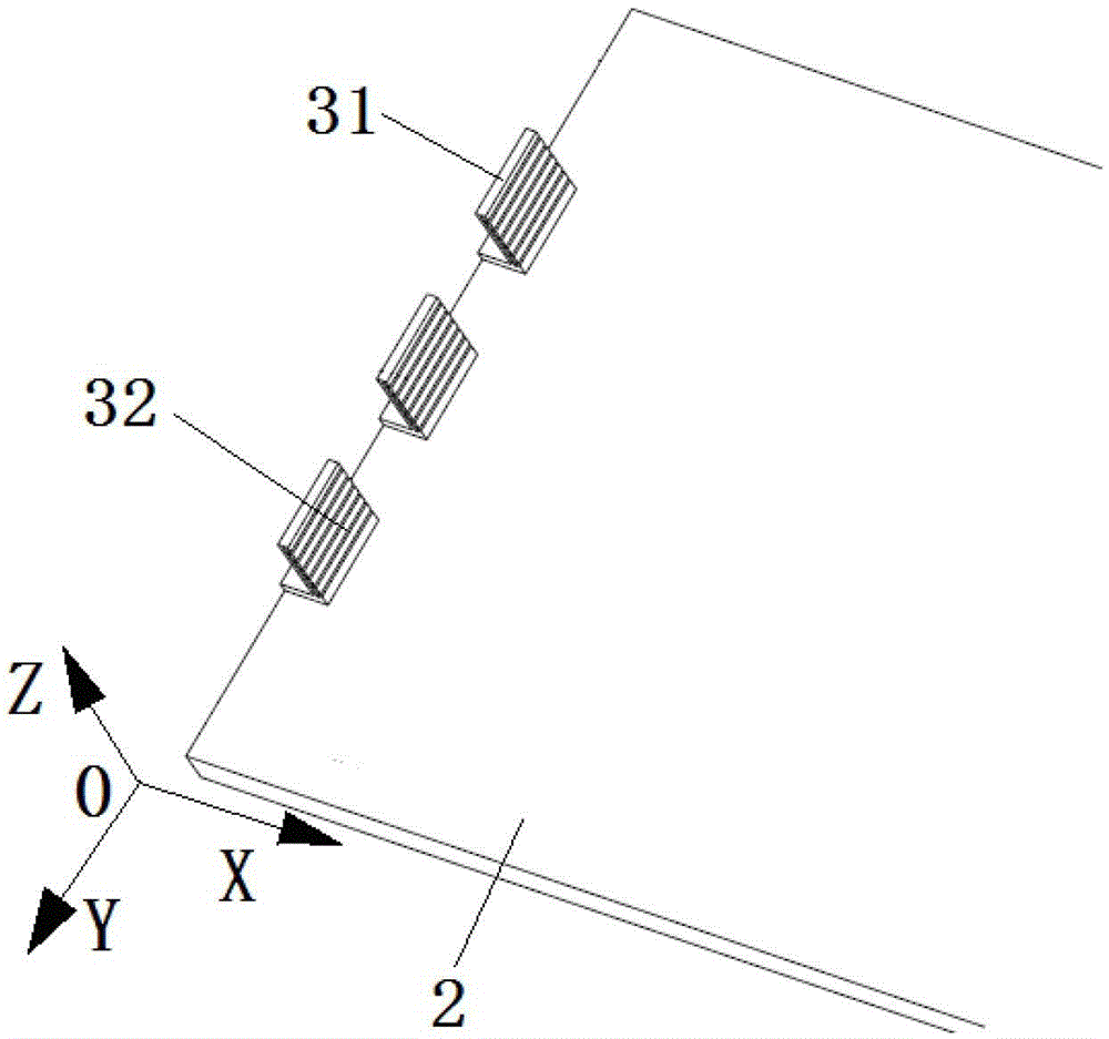 Flexible Tooling and Inspection and Processing Method for Inspection and Processing of Aircraft Wing Wall Plate Surface