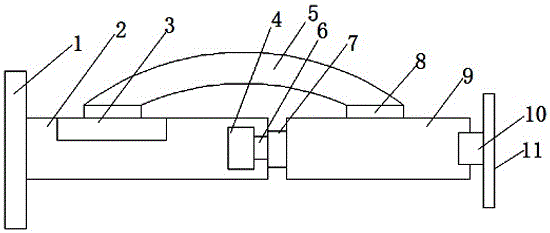 High-tenacity automatic-adjustment mechanical arm