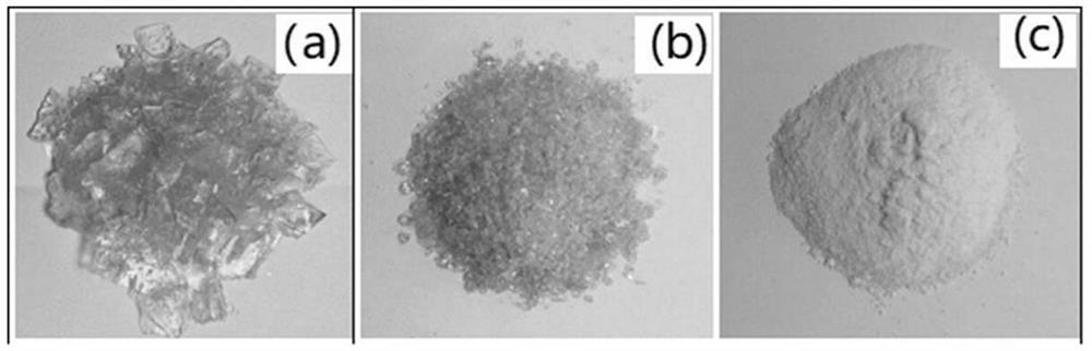 Egg white crystal powder and preparation and fresh-keeping storage method