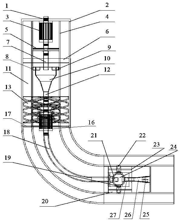 Jet pump-double-screw pump same-well injection-production composite lifting system and method