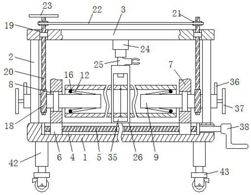 Industrial mechanical steel pipe positioning and welding device