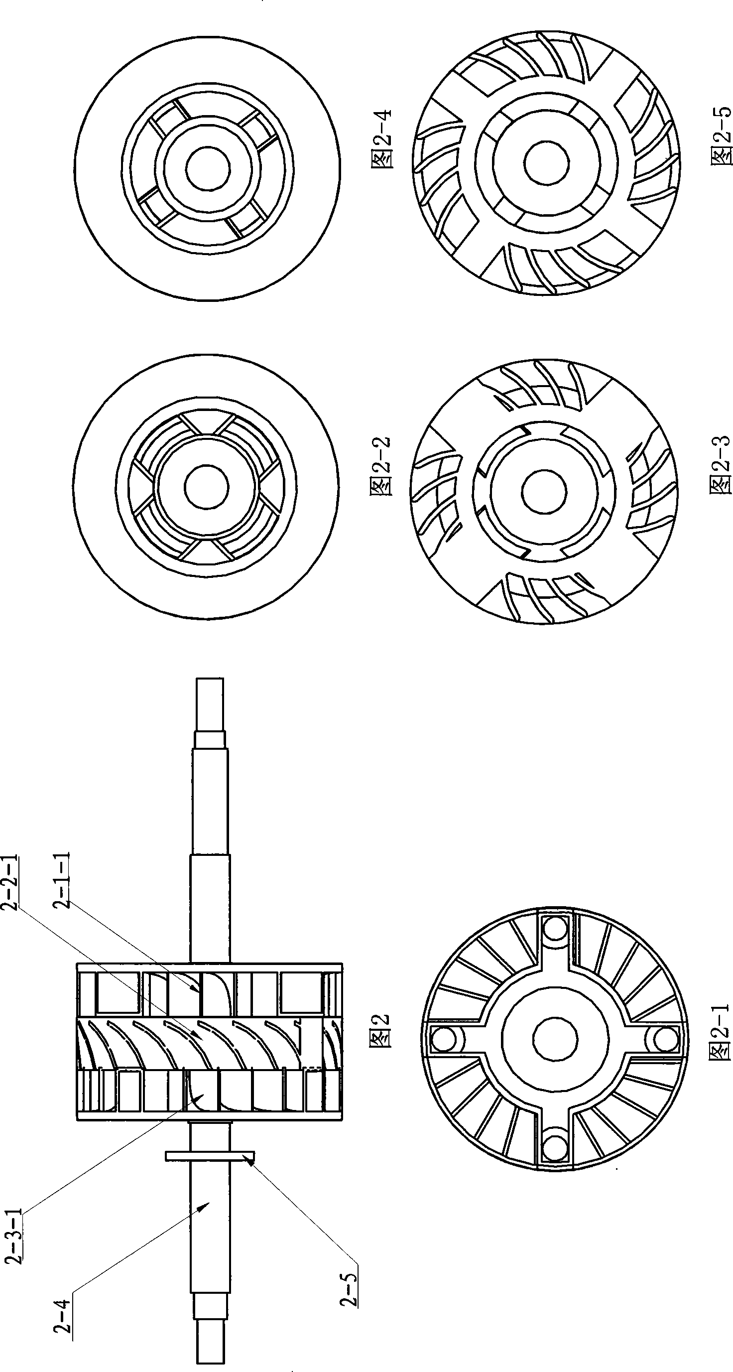 Side combustion type rotor internal combustion engine