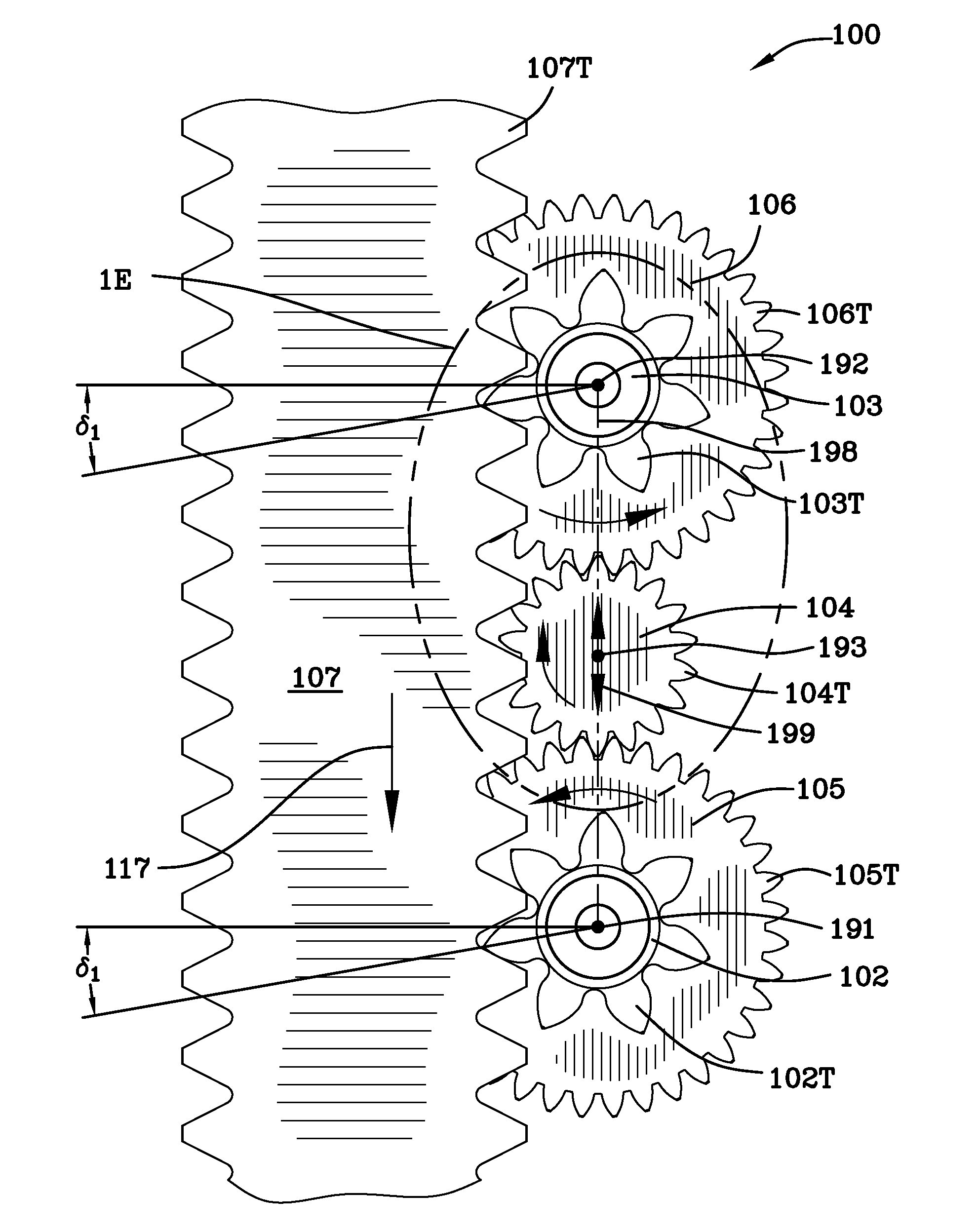 Torque Sharing Drive And Torque Sharing Process