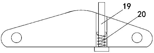 Insulating insulator cradle front-end fixing ring position adjustable device and working method thereof