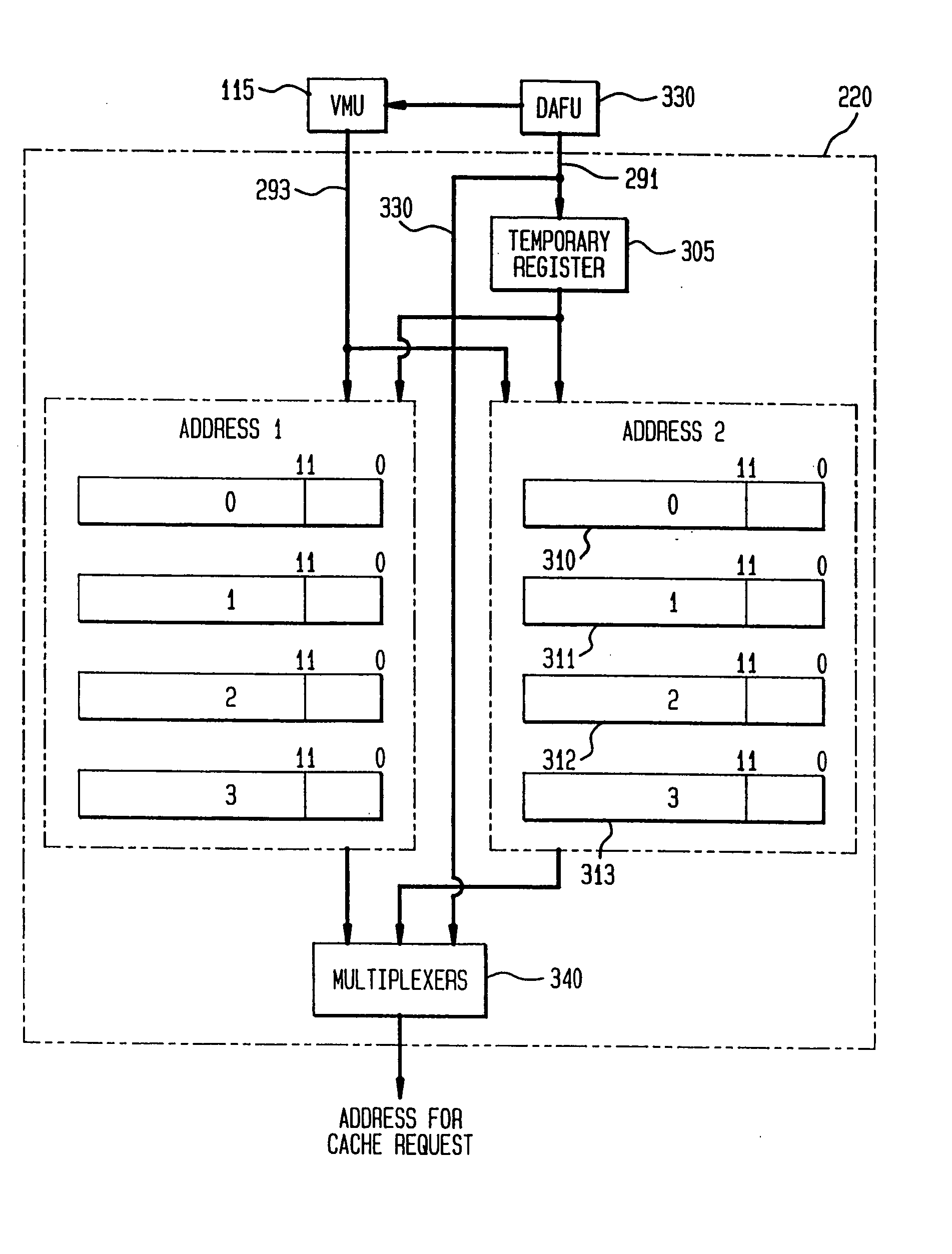System and method for handling load and/or store operations an a supperscalar microprocessor