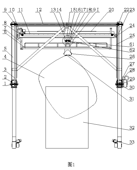 Tank body circular seam welding machine