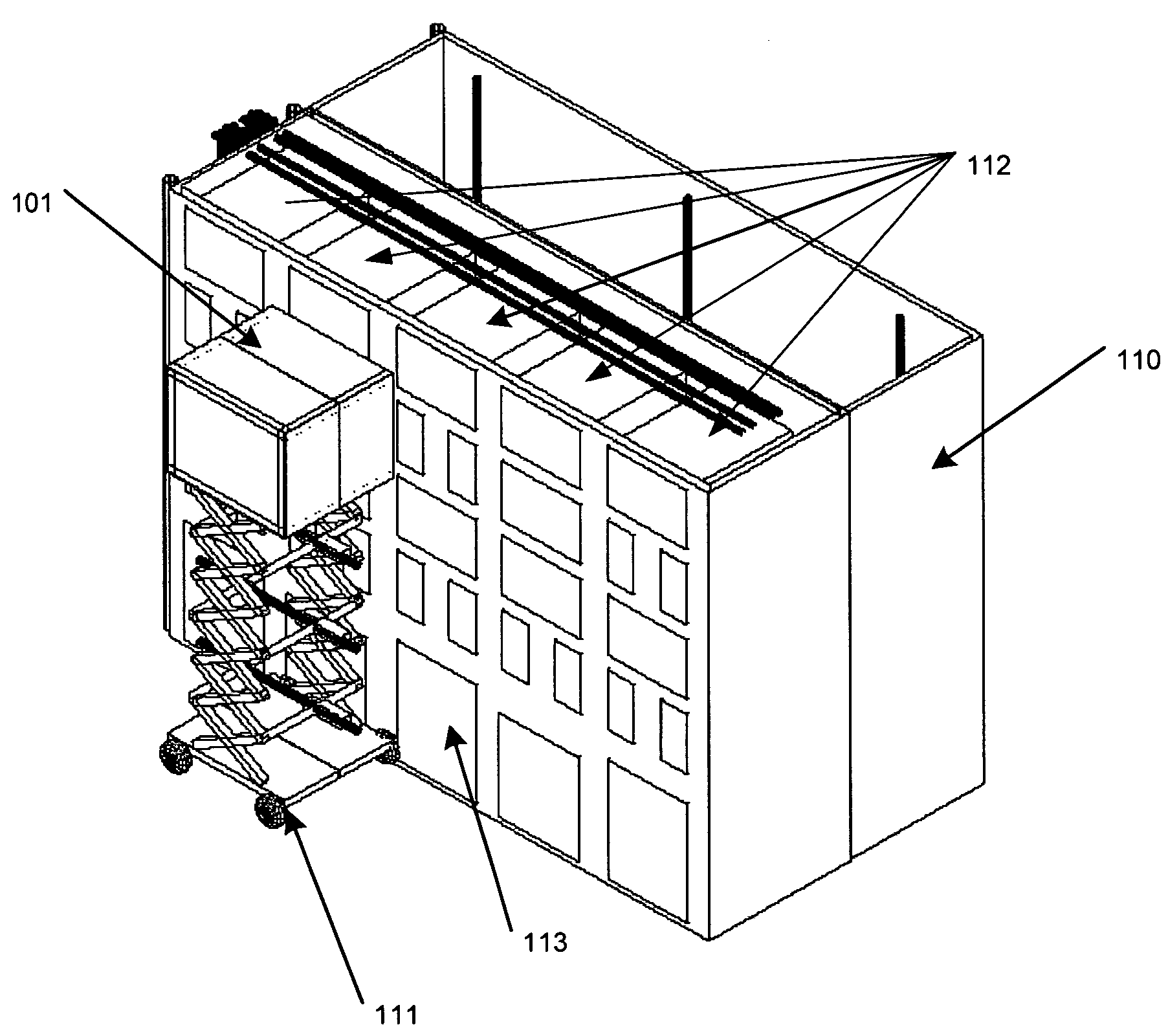 Method and apparatus for an elevator system for a multilevel cleanspace fabricator