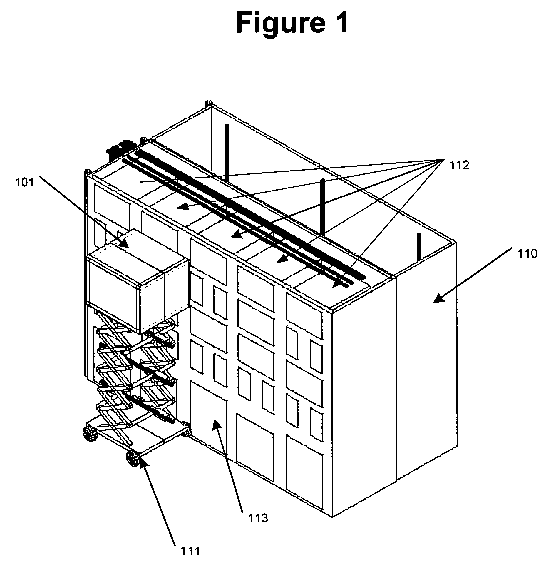 Method and apparatus for an elevator system for a multilevel cleanspace fabricator