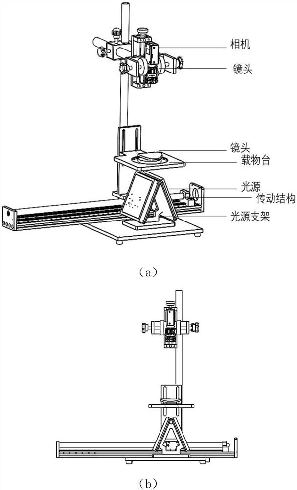 Lens surface defect detection method and system based on machine vision, product and terminal