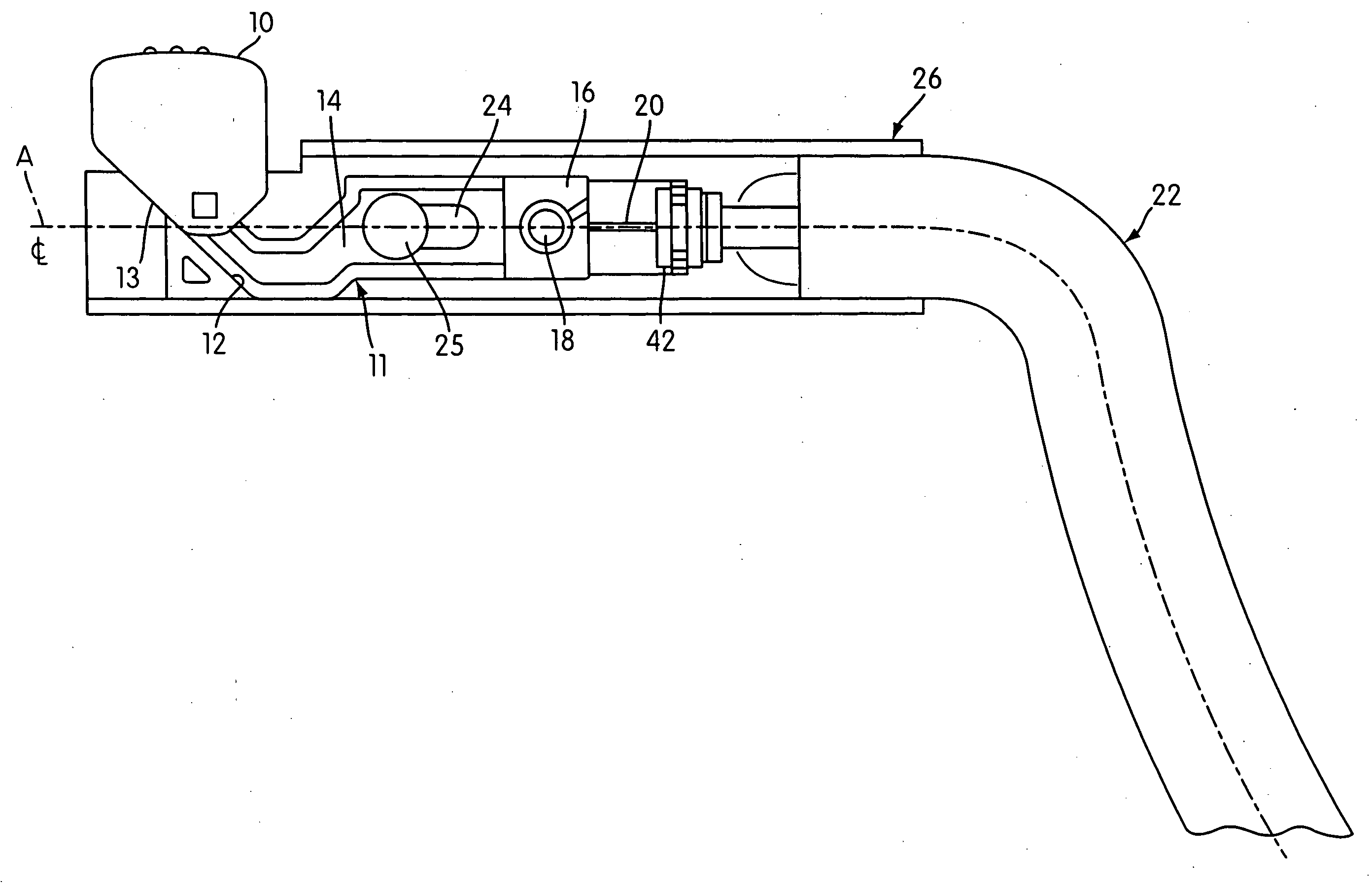 Cam-operated release cable for brake actuator