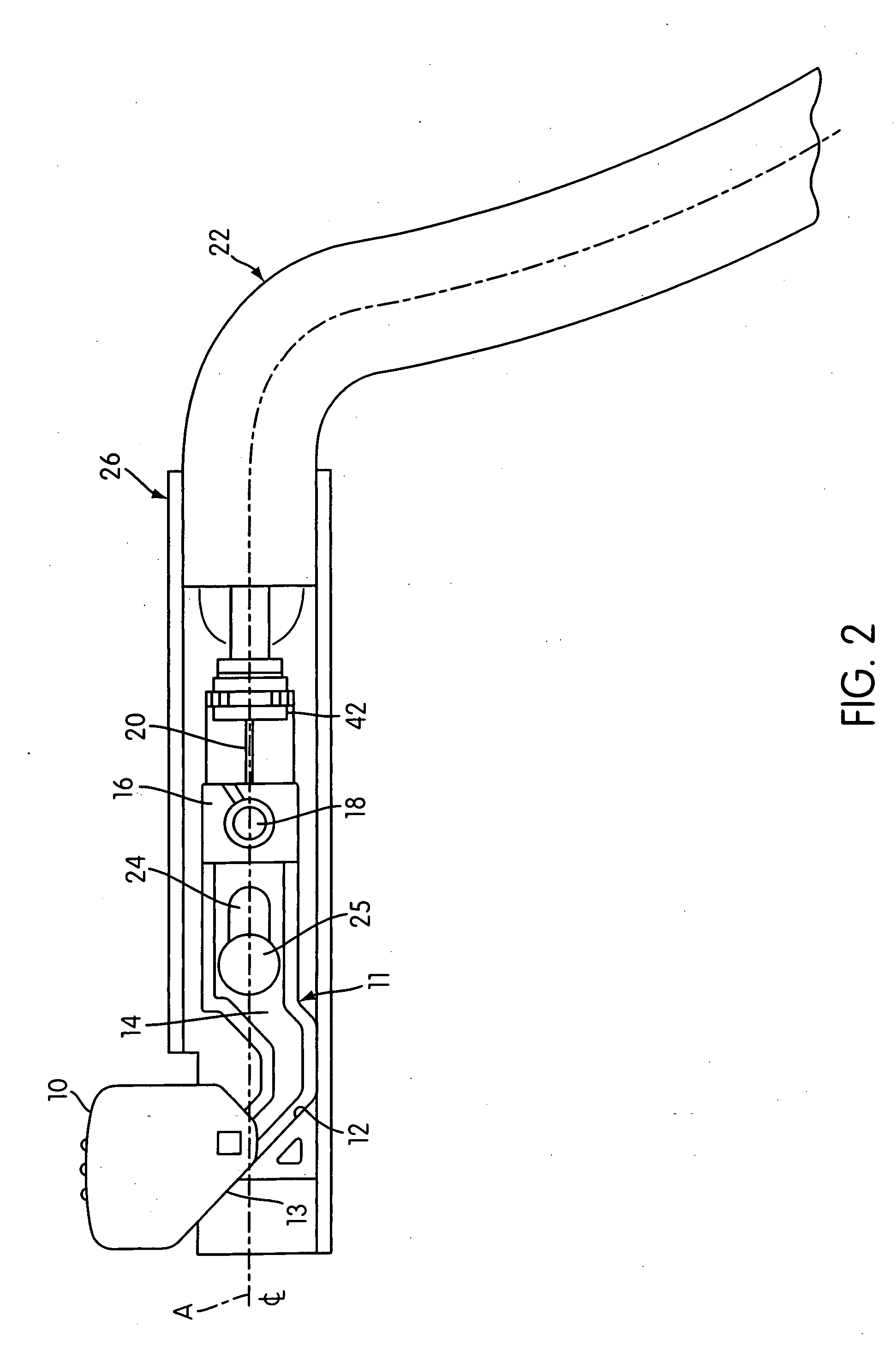 Cam-operated release cable for brake actuator