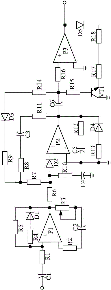 Intelligent temperature control system based on A/D conversion circuit