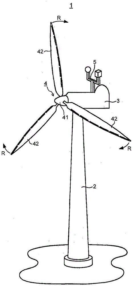 Airflow generating device and wind power generation system