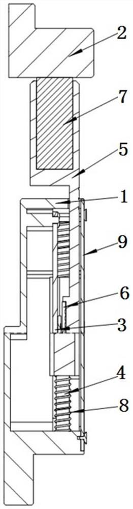 A method for early warning of fracture location of flange connection bolts of wind power generating set