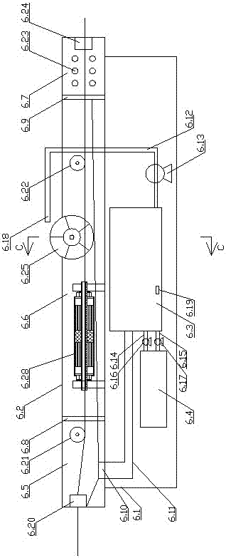 Ultra-thin coaxial cable cooling device and cooling method thereof