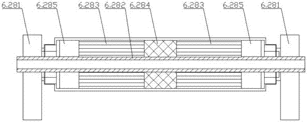 Ultra-thin coaxial cable cooling device and cooling method thereof