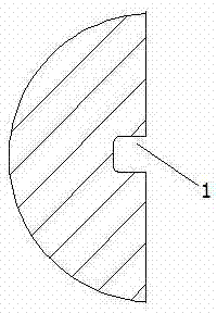 Section bar and method for obtaining product with clear color boundary by performing surface treatment on section bar