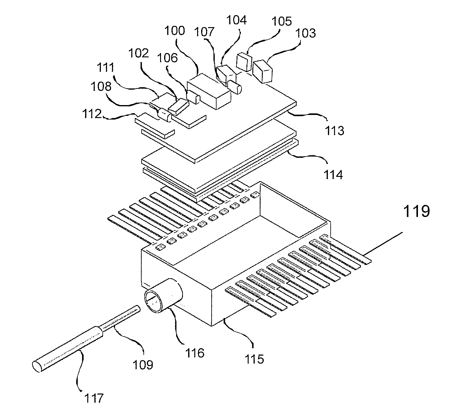 Light source, and optical coherence tomography module