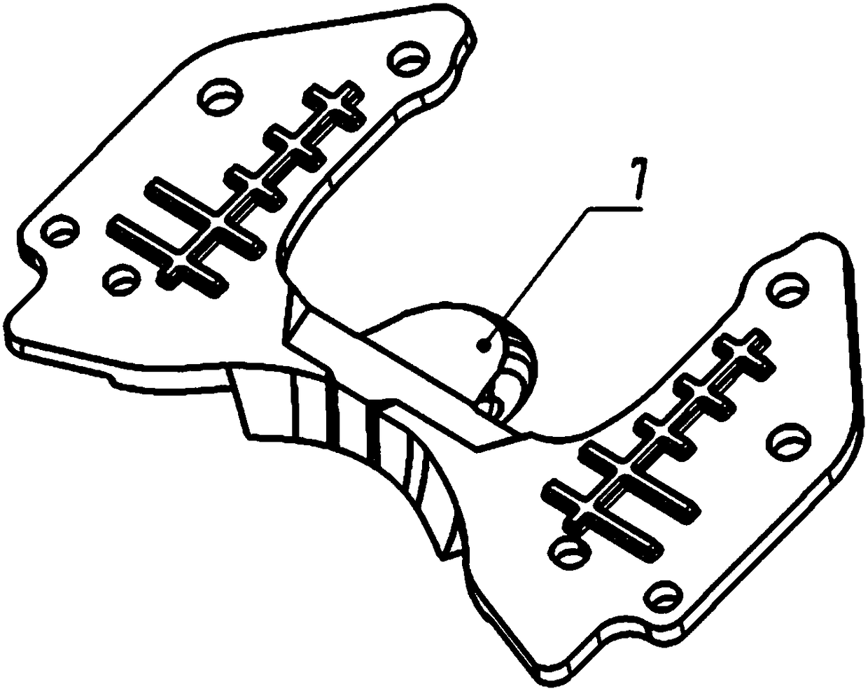 Projection lamp module for automobile lamp