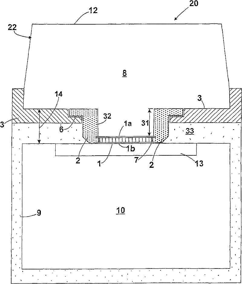 Thermoelectric refrigerating device