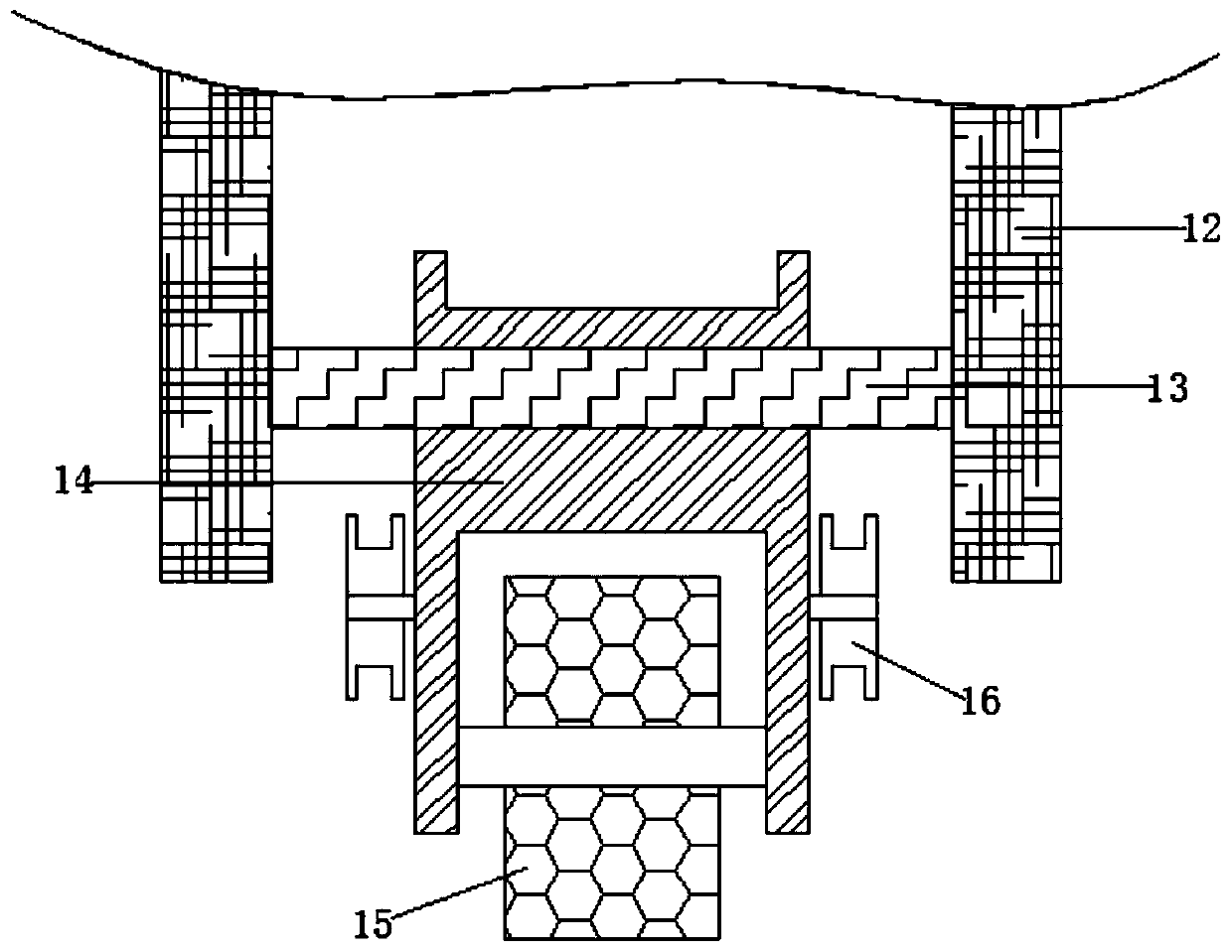 Fire hose dewatering and winding device