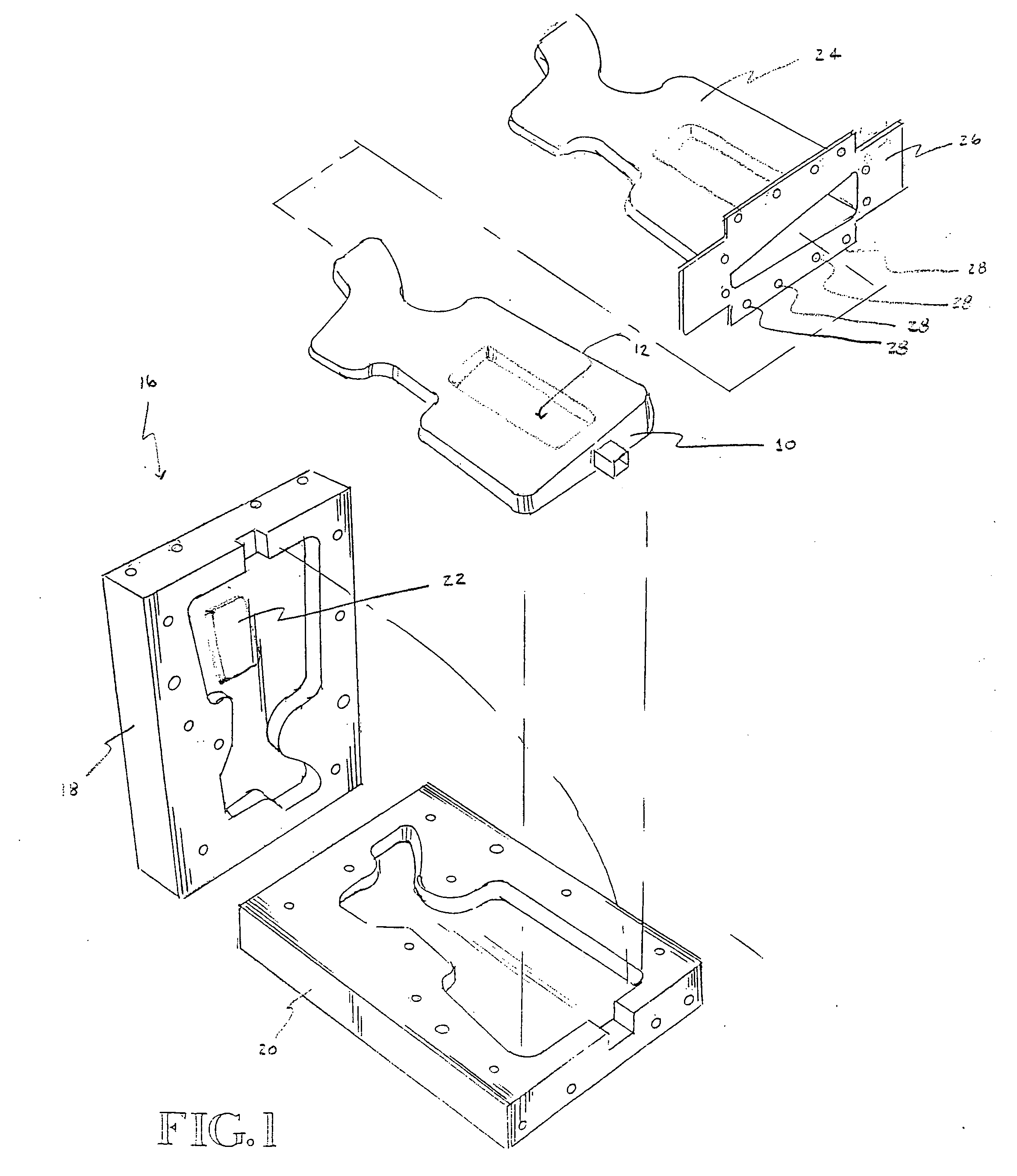 Methods for forming fiber reinforced composite parts having one or more selectively positioned core, structural insert, or veneer pieces integrally associated therewith