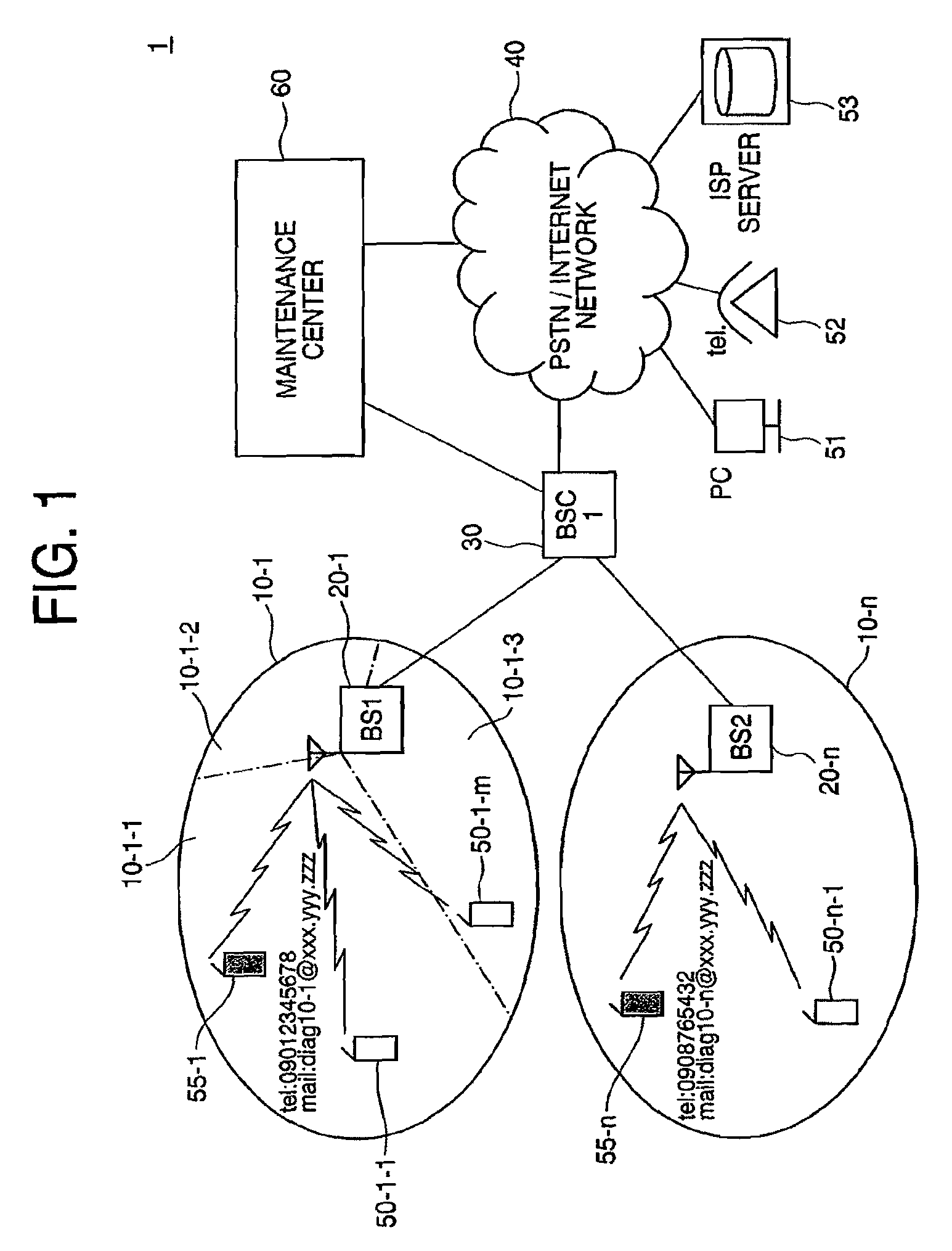 Wireless communication system and test method thereof, and access terminal for testing wireless communication system