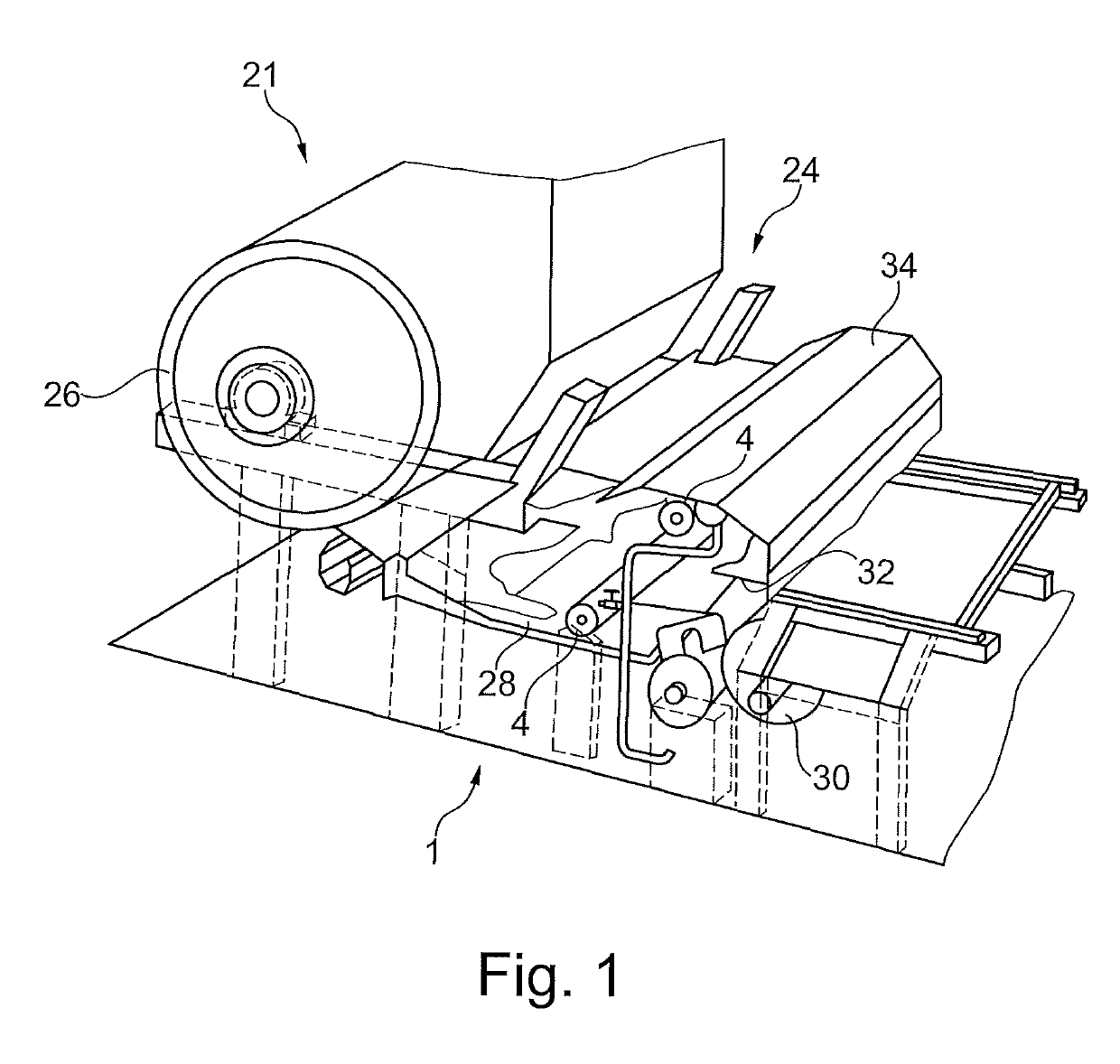 System and a method for collecting and handling dust in a paper-making environment