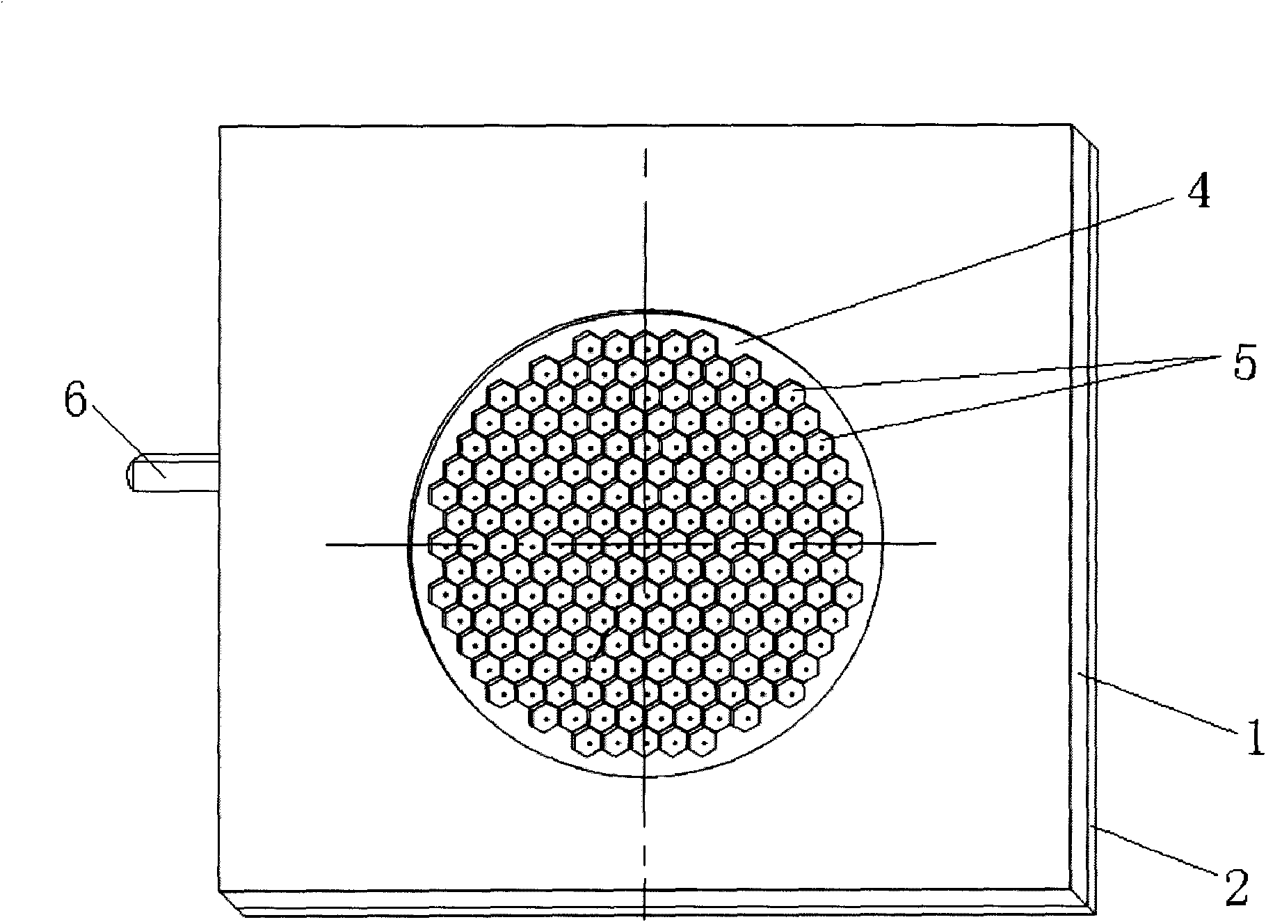 Rectifier grain, production method thereof and suction cup mould
