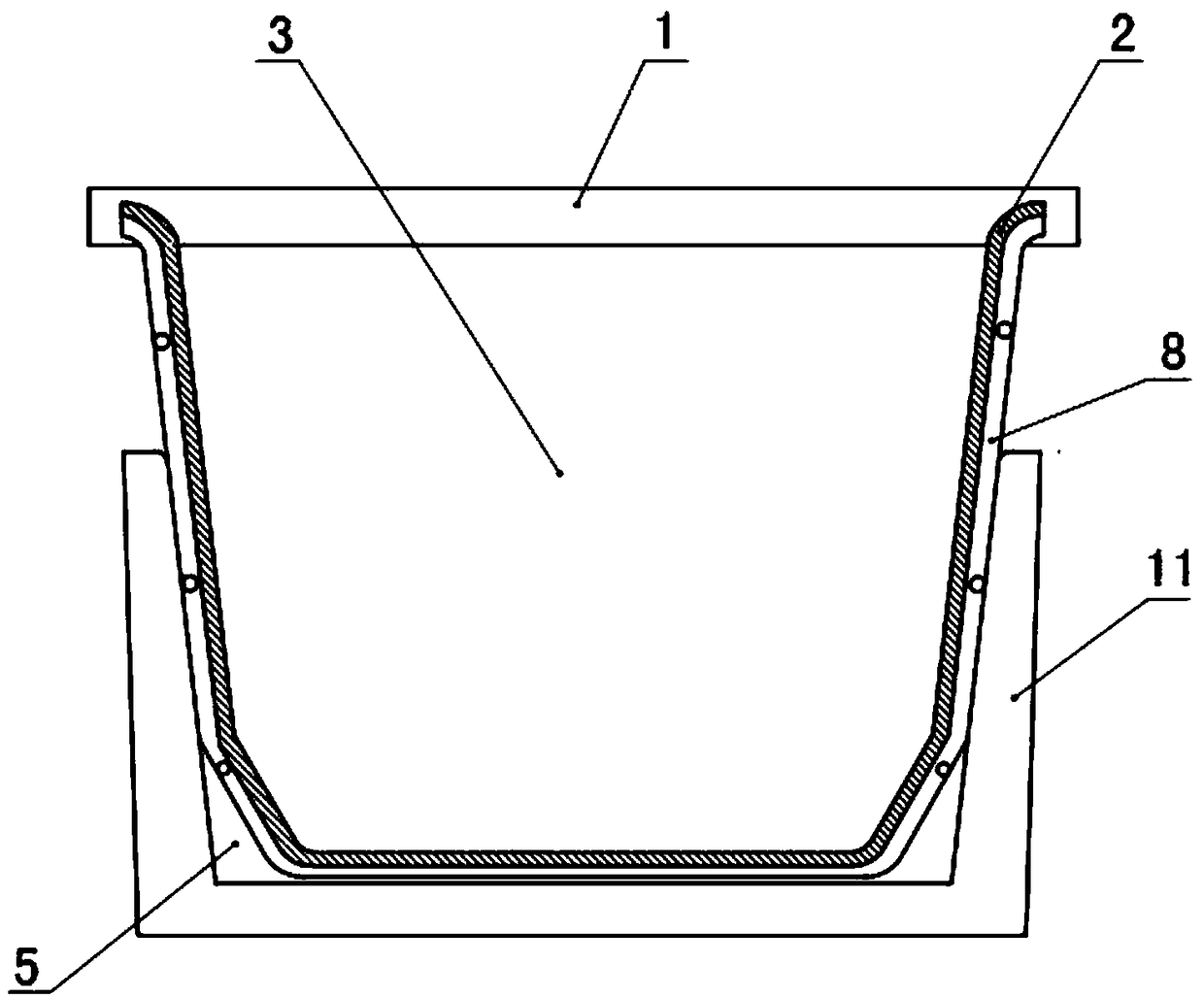 An assembled walkable channel