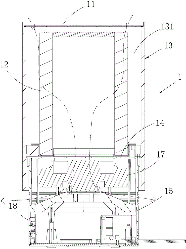 Air purification structure and air purification system