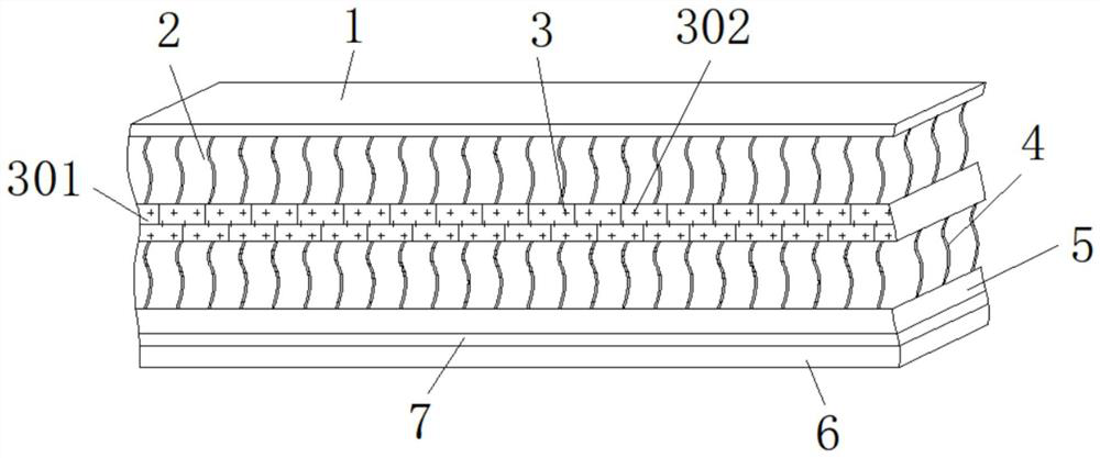 Environment-friendly perceptual dress fabric made of superfine combined filaments and preparation method thereof