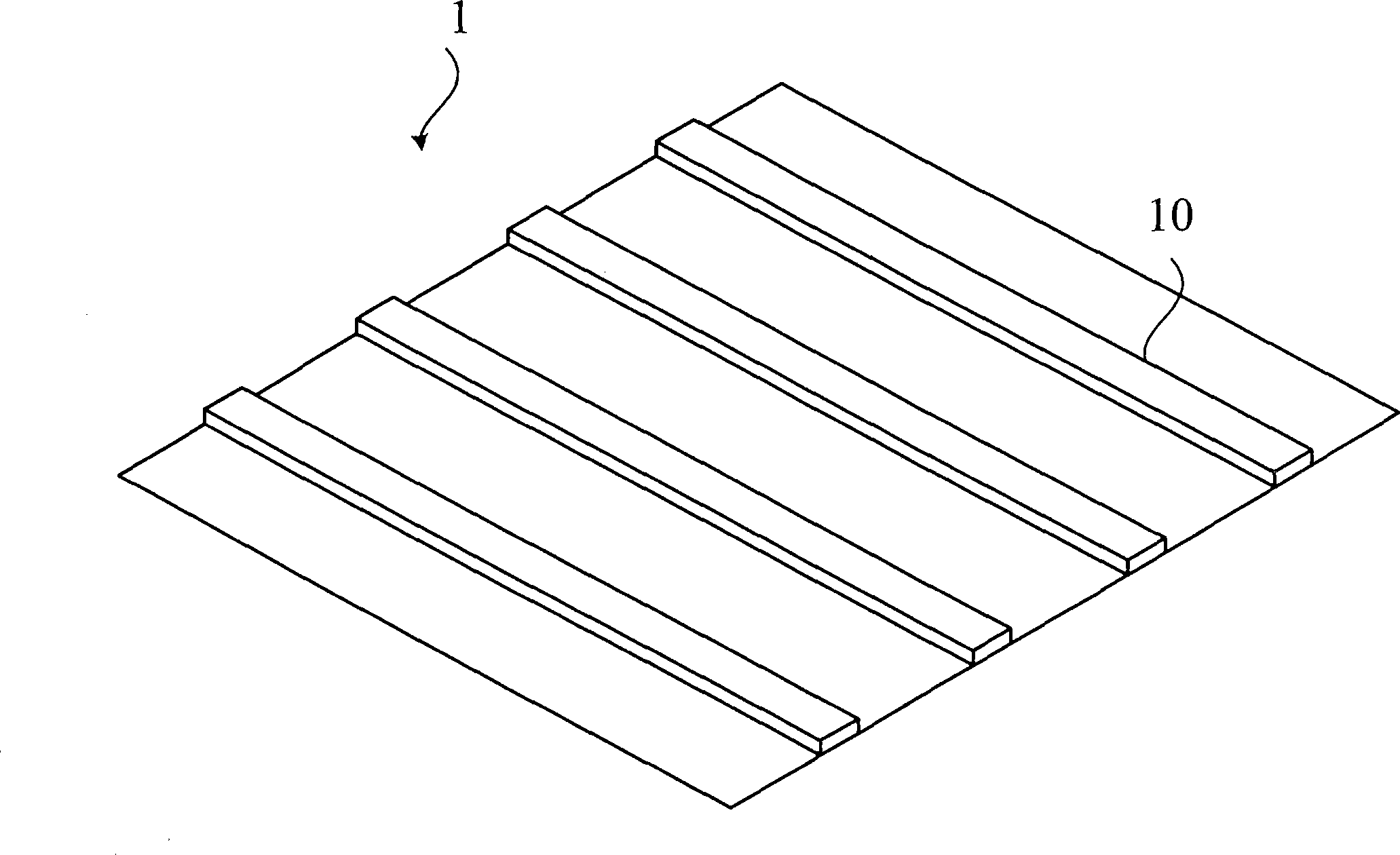 Conducting wire frame and method for manufacturing same