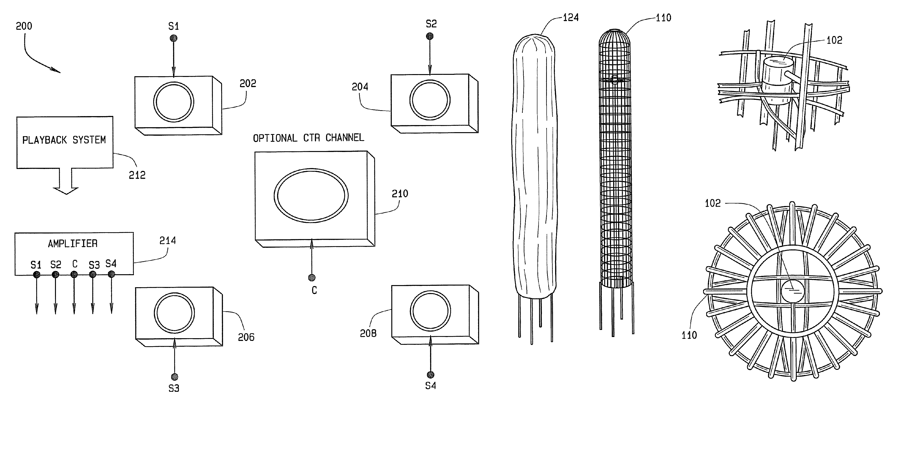 Method and apparatus for ambient sound therapy user interface and control system