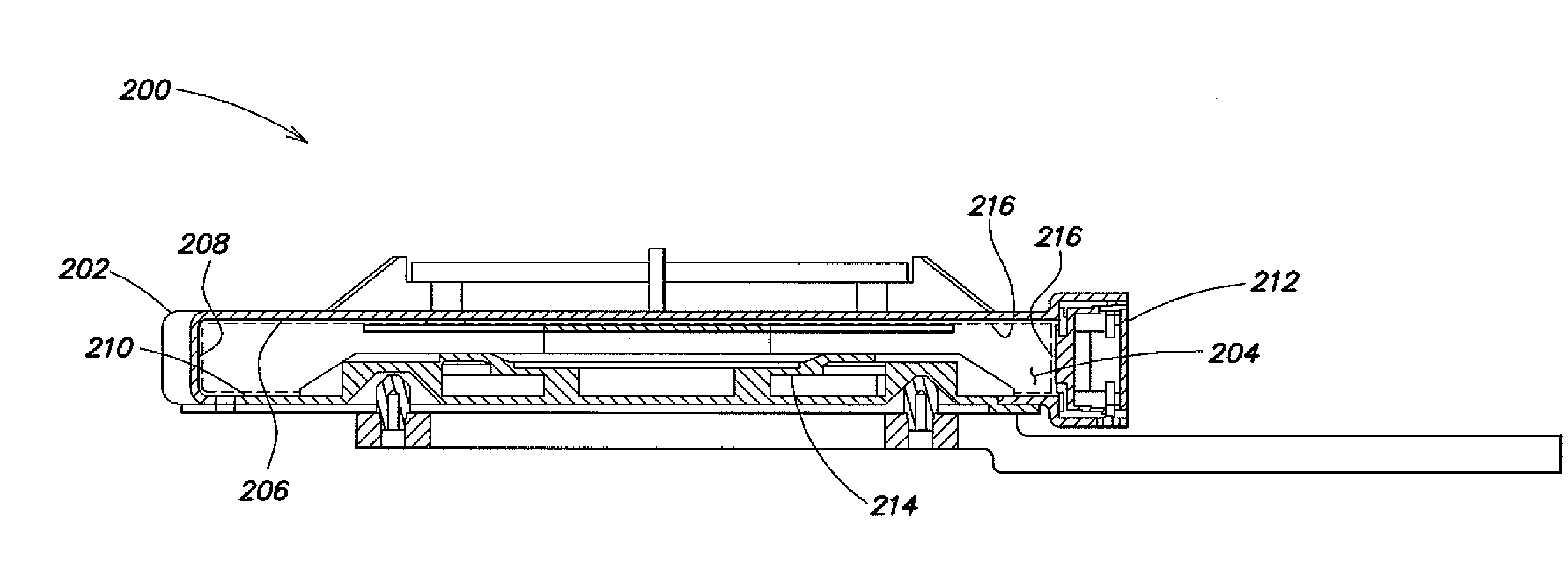 Substrate carrier having an interior lining