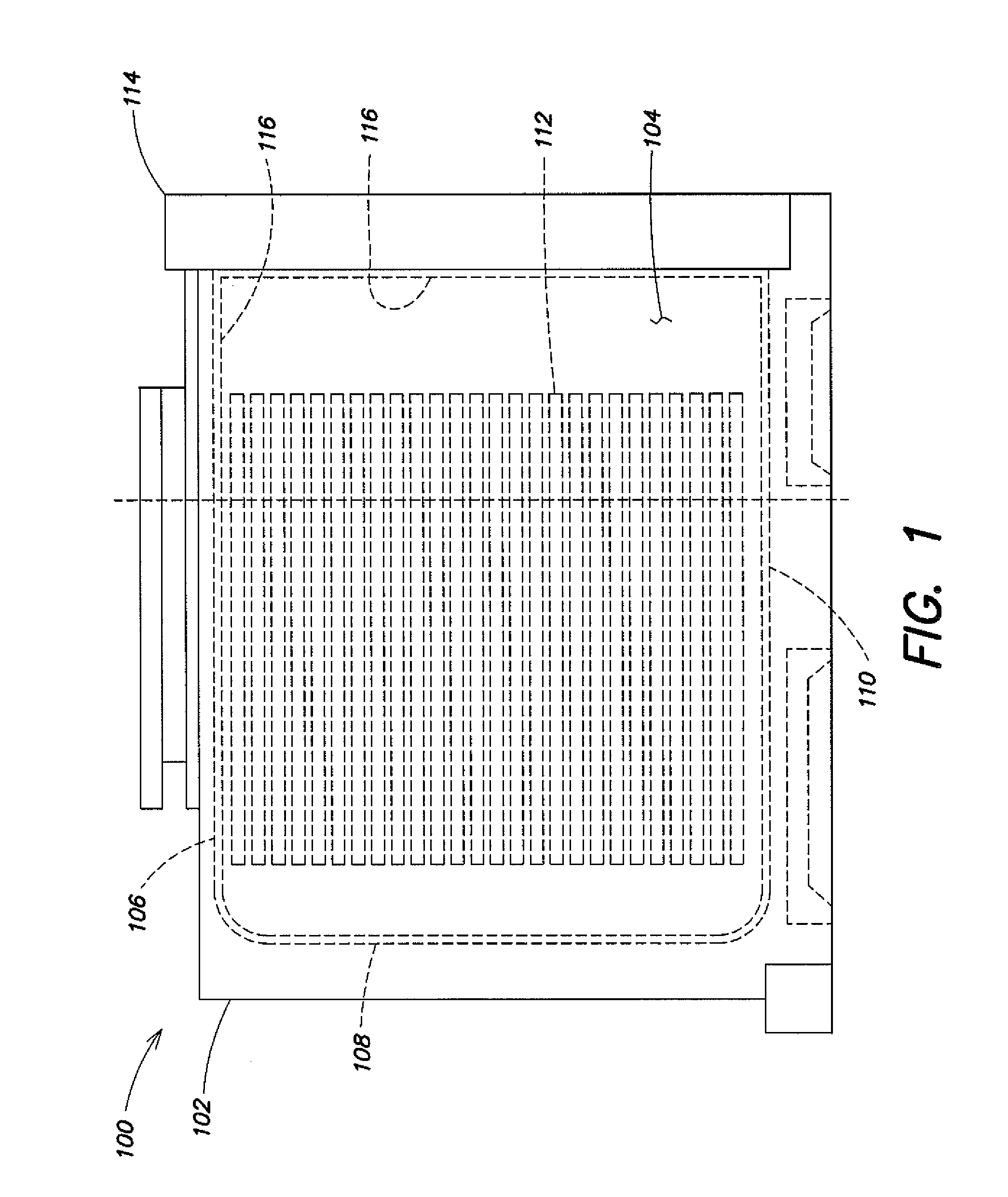 Substrate carrier having an interior lining