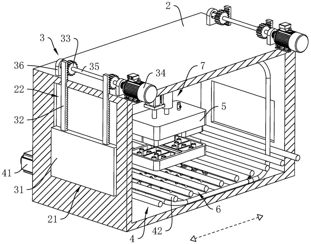 Full-automatic 5G filter cavity production device