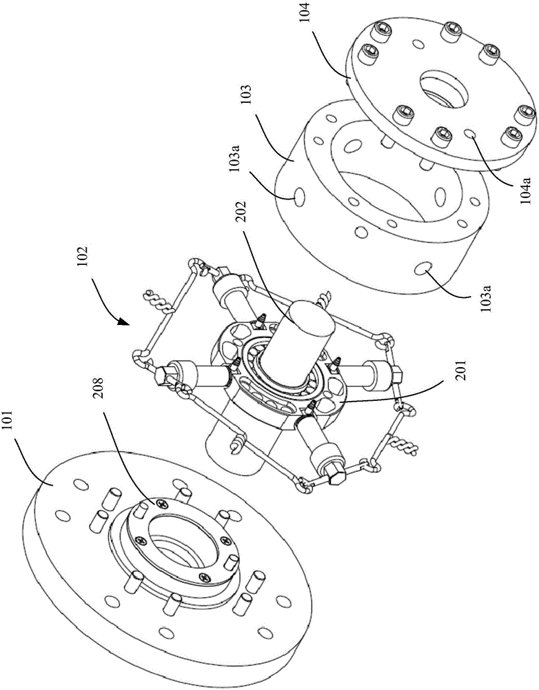 Dynamic radial load measurement mechanism for bearing support