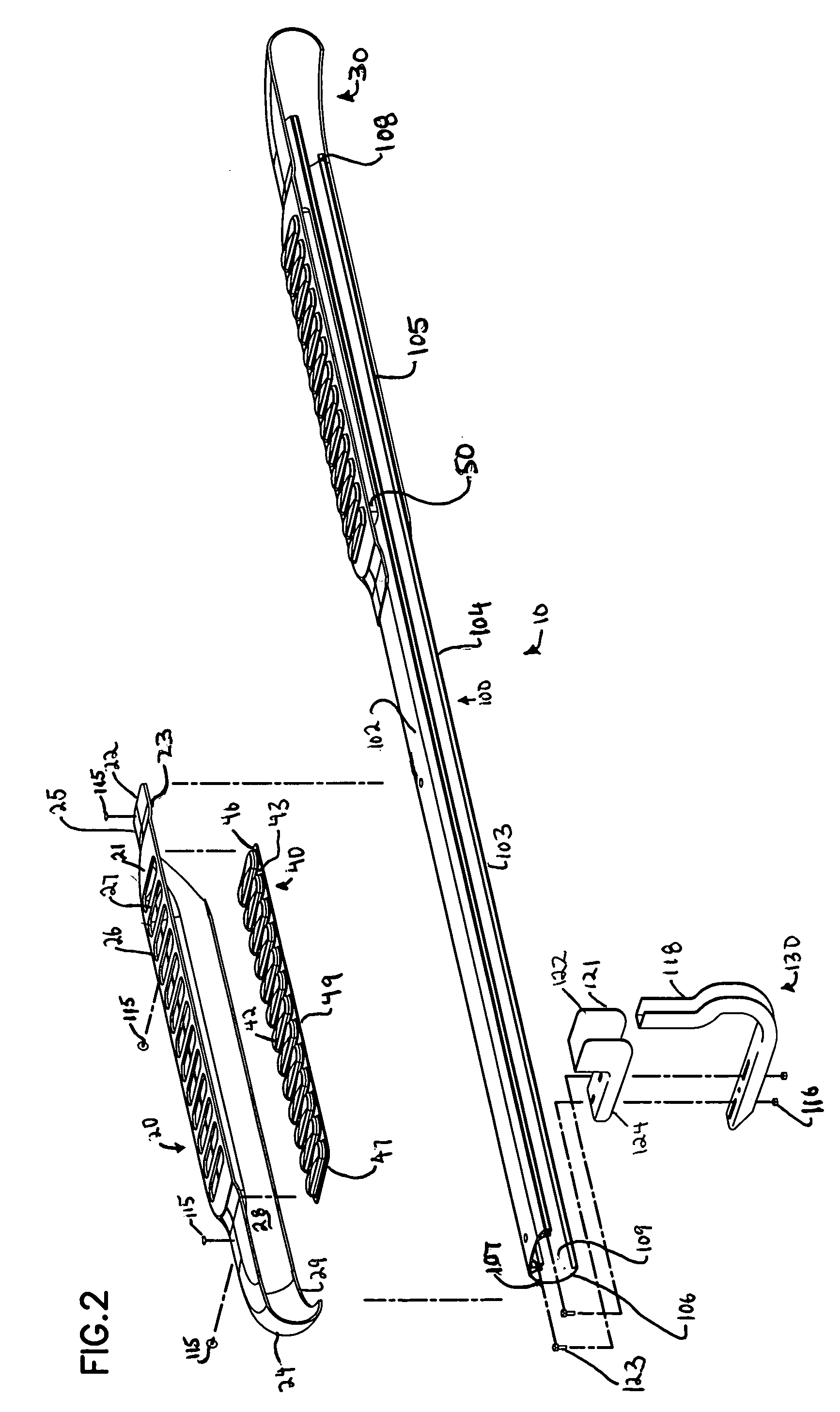 Running board, motor vehicle including a running board, and a method for installing a running board to a motor vehicle