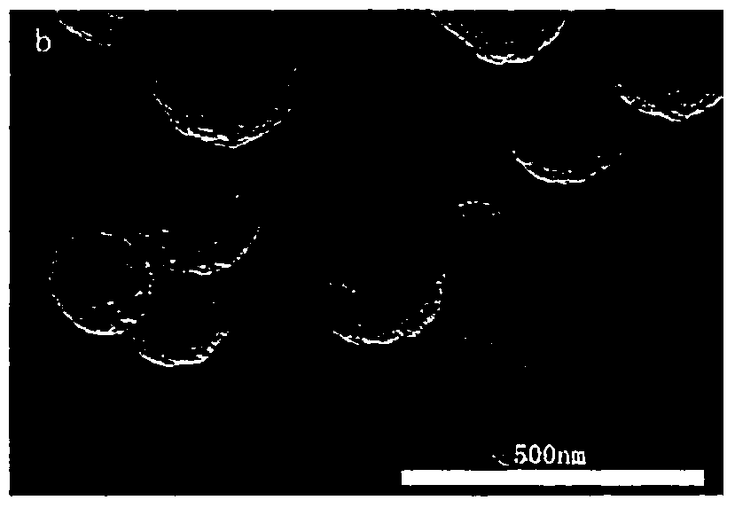 Method for thermally preparing ferroferric oxide nanoparticle by using low-temperature solvent