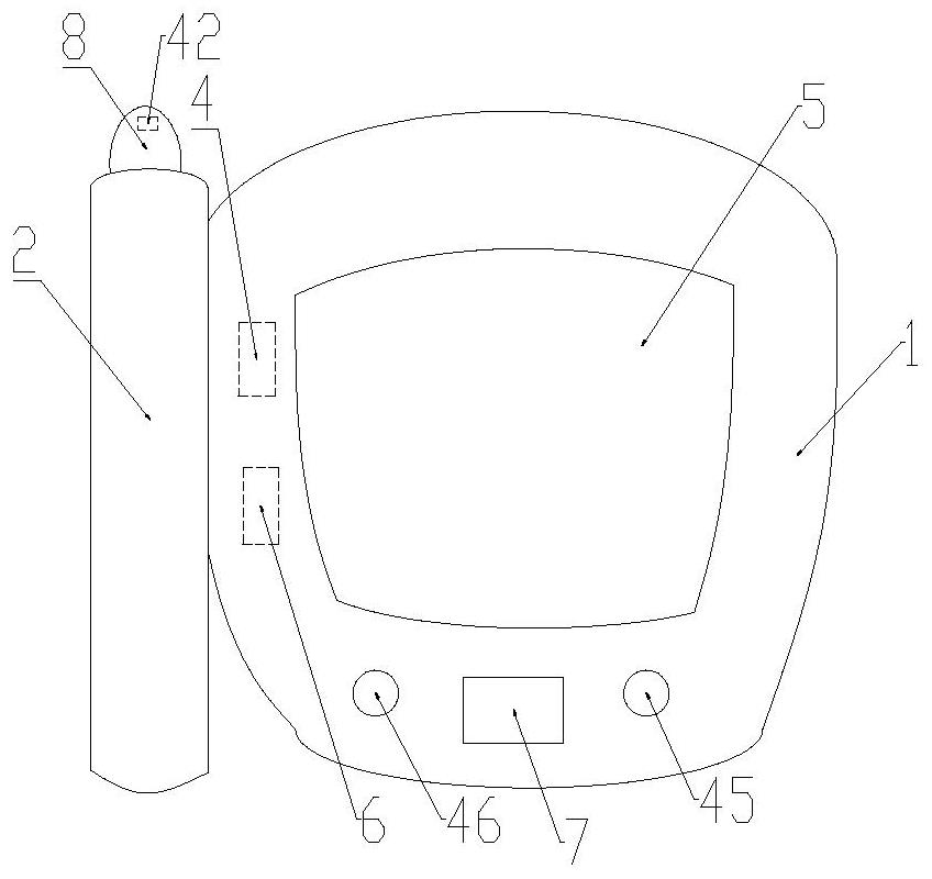 Integrated medical blood glucose detector